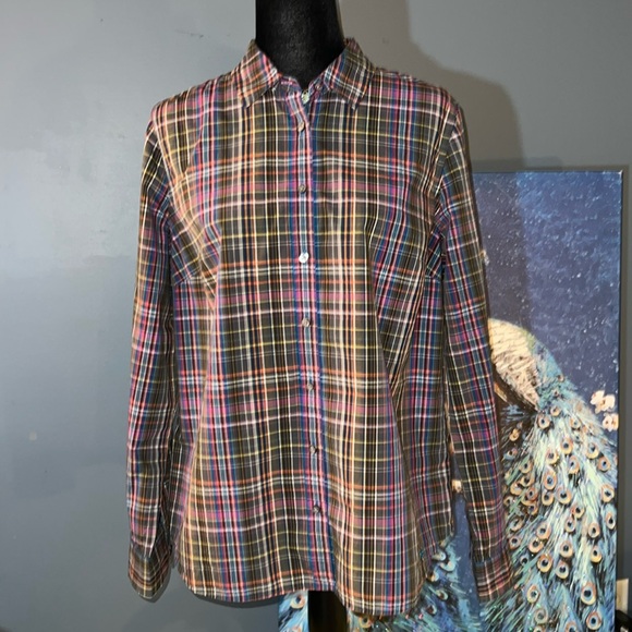 Talbots Size 14 Button Down Shirt - Picture 1 of 13